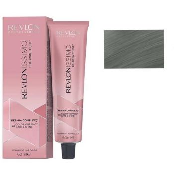 Vopsea Permanenta - Revlon Professional Revlonissimo Colorsmetique Ker-Ha Complex Permanent Hair Color, nuanta 017 Bronze Grey, 60 ml