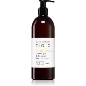 Ziaja Baltic Home Spa Vitality gel de duș pentru față, corp și păr