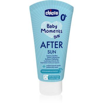 Chicco Baby Moments Sun After Sun lotiune dupa bronzat pentru nou-nascuti si copii