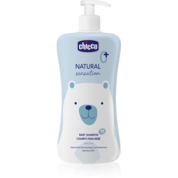 Chicco Natural Sensation Baby șampon fin, pentru nou-născuți și copii
