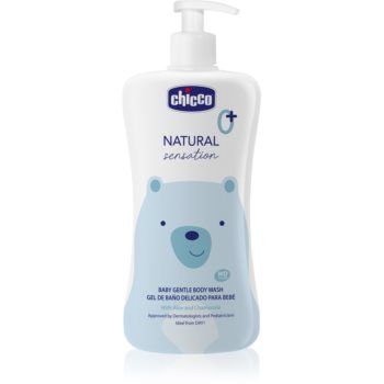 Chicco Natural Sensation Baby Gel de curatare delicat pentru nou-nascuti si copii