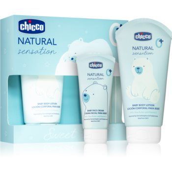 Chicco Natural Sensation Sweet Time set cadou 0+ (pentru nou-nascuti si copii)