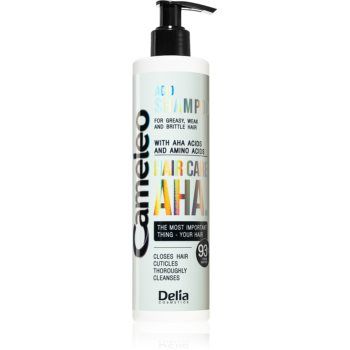 Delia Cosmetics Cameleo AHA șampon pentru păr slab și deteriorat Cu AHA Acizi ieftin