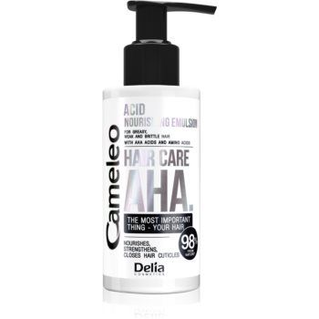 Delia Cosmetics Cameleo AHA emulsie hranitoare pentru par slab