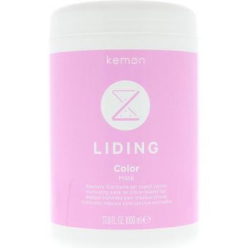 Masca Iluminatoare pentru Parul Vopsit - Kemon Liding Color Mask, 1000 ml