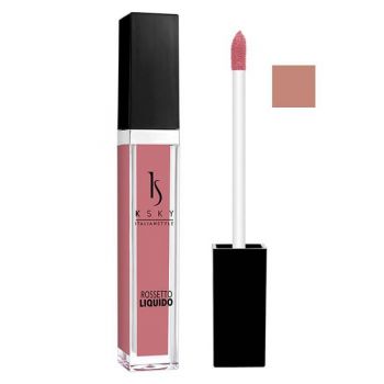 Ruj Lichid Mat Rezistent la Transfer K Sky Mareleva, Nuanta KS2 51 Natural Nude, 4 ml