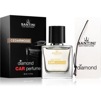 SANTINI Cosmetic Diamond Cedarwood parfum pentru masina la reducere