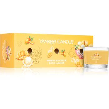 Yankee Candle Mango Ice Cream set cadou I.
