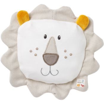 BABY FEHN Heatable Soft Toy FehnNATUR Lion pernuță pentru încălzire