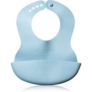 BabyOno Be Active Soft Bib with Adjustable Lock bavețică