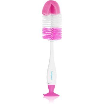 BabyOno Take Care Brush for Bottles and Teats perie de curățare 2 in 1