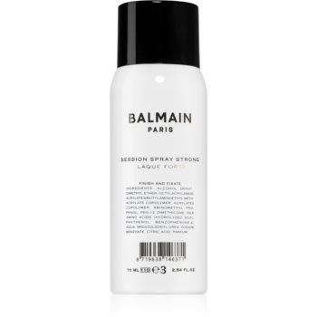 Balmain Hair Couture Session Spray fixativ cu fixare puternică pachet pentru calatorie