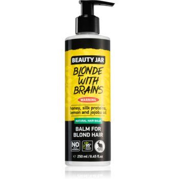 Beauty Jar Blonde With Brains balsam pentru par blond