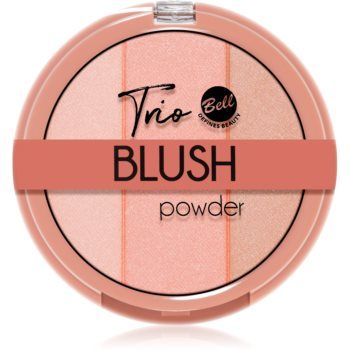 Bell Trio Blush blush cu efect iluminator