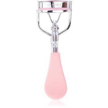 Brushworks Eyelash Curler Pink cleste pentru curbarea genelor ieftin