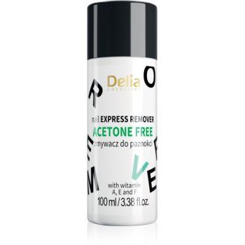 Delia Cosmetics Nail Express dizolvant pentru oja cu vitamine