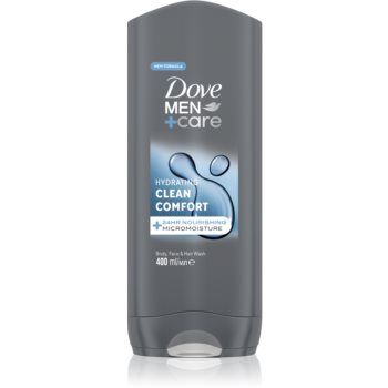 Dove Men+Care Clean Comfort Gel de duș pentru bărbați