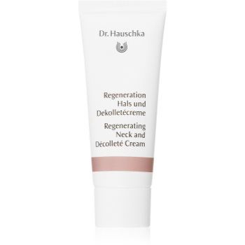 Dr. Hauschka Facial Care crema regeneratoare pentru gat si decolteu