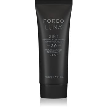 FOREO Luna™ 2in1 Shaving + Cleansing Micro-Foam Cream cremă pentru bărbierit 2 in 1 de firma original