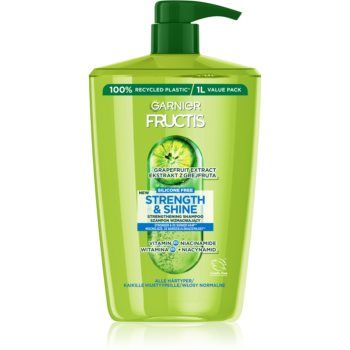 Garnier Fructis Strength & Shine sampon fortifiant pentru toate tipurile de păr