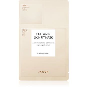 Jayjun Collagen Skin Fit masca pentru fata hranitoare si reparatoare pentru ten obosit