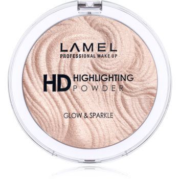 LAMEL Insta Glow and Sparkle Pudra compacta ce ofera luminozitate de firma original