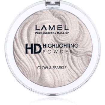 LAMEL Insta Glow and Sparkle Pudra compacta ce ofera luminozitate ieftin