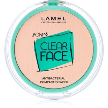 LAMEL OhMy Clear Face pudra compacta antibacterial