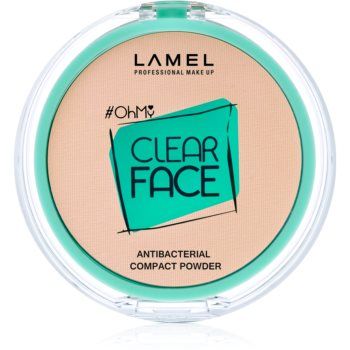 LAMEL OhMy Clear Face pudra compacta antibacterial