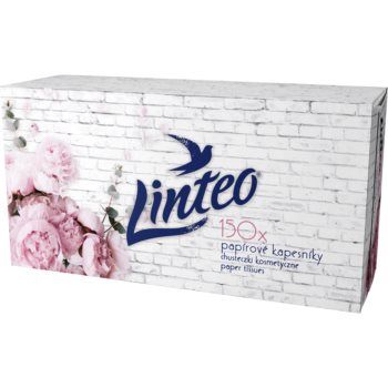 Linteo Paper Tissues Two-ply Paper, 150 pcs per box batiste de hârtie