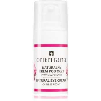 Orientana Chinese Peony Natural Eye Cream crema de ochi regeneratoare