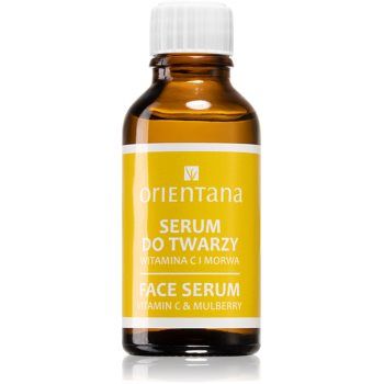 Orientana Vitamin C & Mulberry Face Serum ser stralucire cu vitamina C