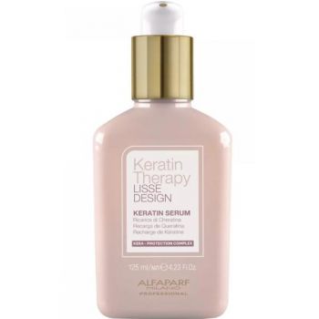 Ser Reumplere cu Keratina si Colagen Alfaparf Milano Keratin Therapy nLisse Design Keratin Serum, 125 ml