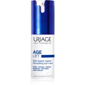 Uriage Age Lift Smoothing Eye Care tratament pentru ochi pentru minimalizarea liniilor subtiri cu retinol