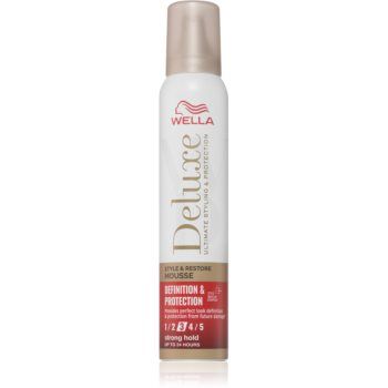 Wella Deluxe Definition & Protection spuma pentru volum mărit