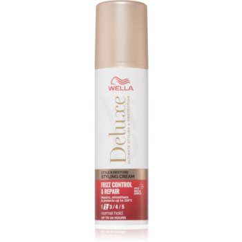 Wella Deluxe Style & Restore crema styling pentru catifelarea si regenerarea parului deteriorat