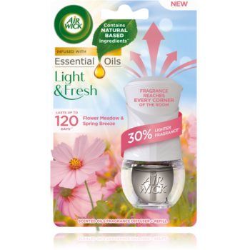 Air Wick Light & Fresh Flower Meadow & Spring Breeze odorizant electric cu rezervã