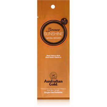 Australian Gold Bronze Sunshine cremă de protecție solară pentru solar Australian Gold Bronze Sunshine cremă de protecție solară pentru solar