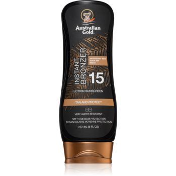 Australian Gold Protect Lotion With Bronzer loțiune de bronzare SPF 15