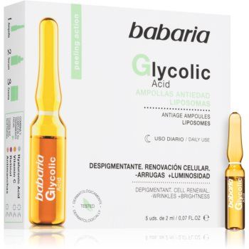 Babaria Glycolic Acid ser antirid iluminator in fiole