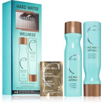 Malibu C Hard Water Wellness Collection set (pentru păr) la reducere