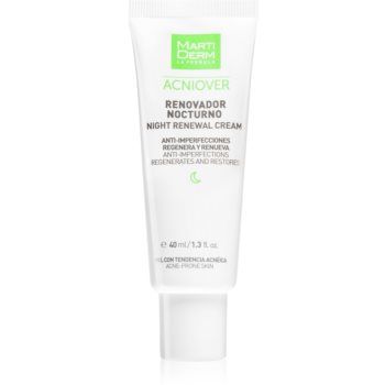 MartiDerm Acniover Night Reneval Cream crema de noapte intensiva impotriva acneei