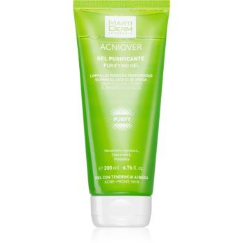 MartiDerm Acniover Purifying Gel gel de curățare impotriva acneei