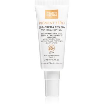 MartiDerm Pigment Zero DSP-Cream crema de zi impotriva petelor pigmentare SPF 50+