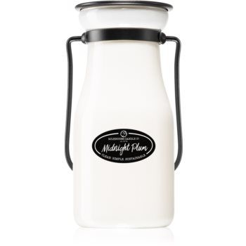 Milkhouse Candle Co. Creamery Midnight Plum lumânare parfumată Milkbottle