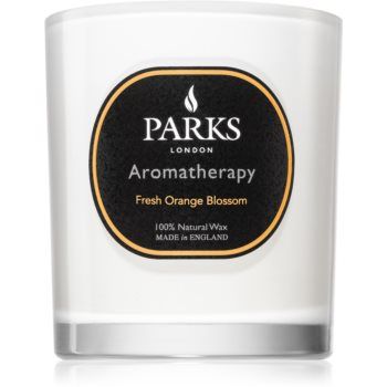 Parks London Aromatherapy Fresh Orange Blossom lumânare parfumată