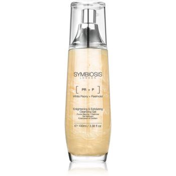 Symbiosis London Enlightening & Exfoliating gel de curățare blând