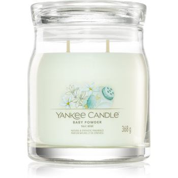 Yankee Candle Baby Powder lumânare parfumată Signature
