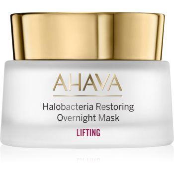 AHAVA Halobacteria mască de noapte pentru reînnoirea pielii cu efect lifting