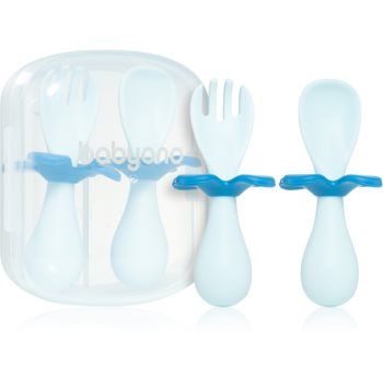 BabyOno Be Active Ergonomic Utensils for Children tacâmuri